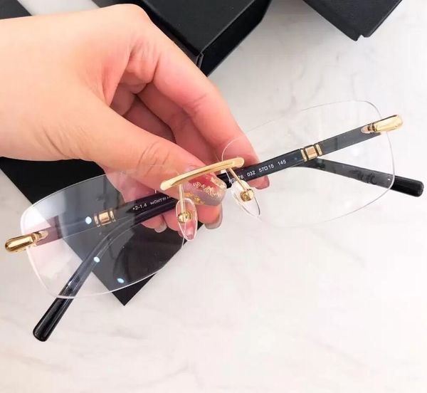 brand men optical glasses frame 476 rimless business eyeglass frames for man gold silver designer mens myopia glasses eyewear with original
brand men optical glasses frame 476 rimless business eyeglass frames for man gold silver designer mens myopia glasses eyewear with original