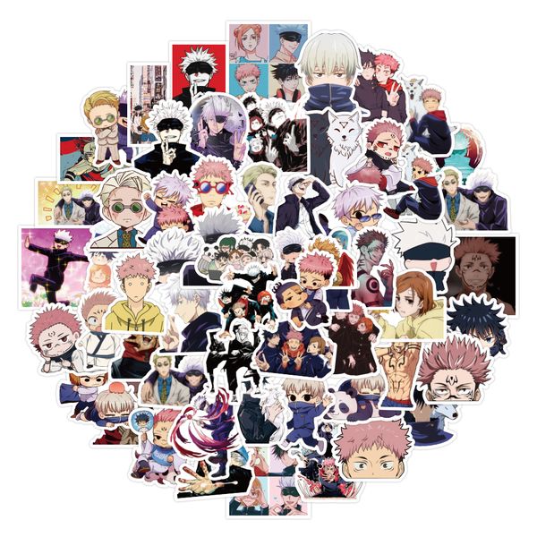 50pcs japanese anime graffiti sticker cartoon luggage lapscooter refrigerator decals wholesale waterproof
50pcs japanese anime graffiti sticker cartoon luggage lapscooter refrigerator decals wholesale waterproof