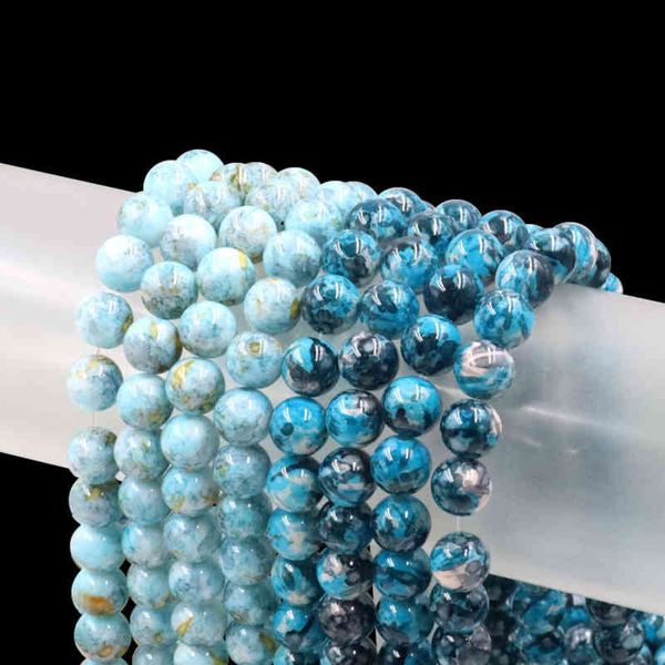 10mm blue mysterious ocean painted beads with brocade beads for diy jewellery bracelet and necklace accessories, Golden;silver
10mm blue mysterious ocean painted beads with brocade beads for diy jewellery bracelet and necklace accessories, Golden;silver