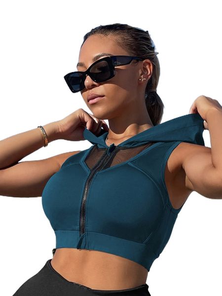 breathable contrast mesh sports bra r0sc#, Gray
breathable contrast mesh sports bra r0sc#, Gray