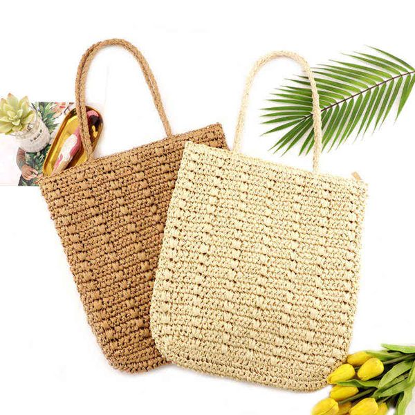 knitted women shoulder bag tote handbag new hollow rope beach straw woven bag leisure summer female bag bolso mujer g220506
knitted women shoulder bag tote handbag new hollow rope beach straw woven bag leisure summer female bag bolso mujer g220506