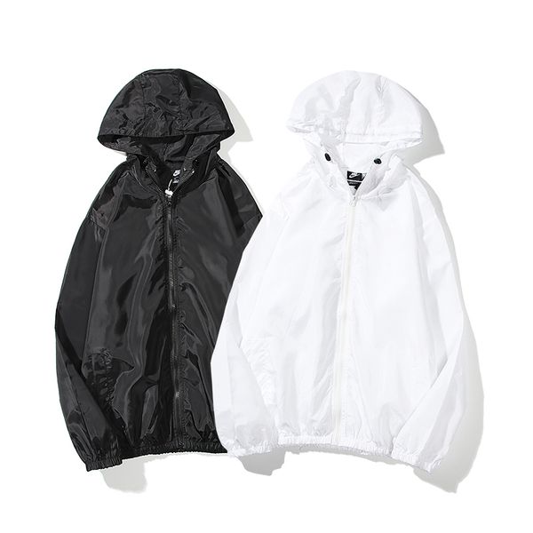 spring and summer thin jacket fashion nklogo brand coat outdoor sun proof windbreaker sunscreen clothing waterproof jackets polyester fabric, Black;brown
spring and summer thin jacket fashion nklogo brand coat outdoor sun proof windbreaker sunscreen clothing waterproof jackets polyester fabric, Black;brown