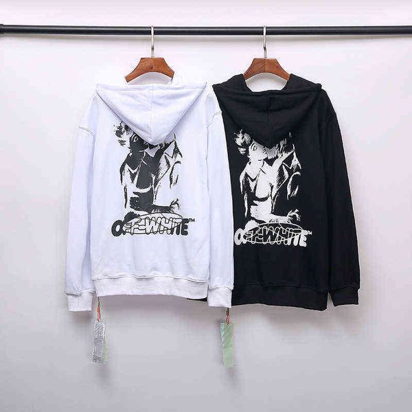 tide brand new back vampire kiss printed cotton terry hoodie, Black;white
tide brand new back vampire kiss printed cotton terry hoodie, Black;white