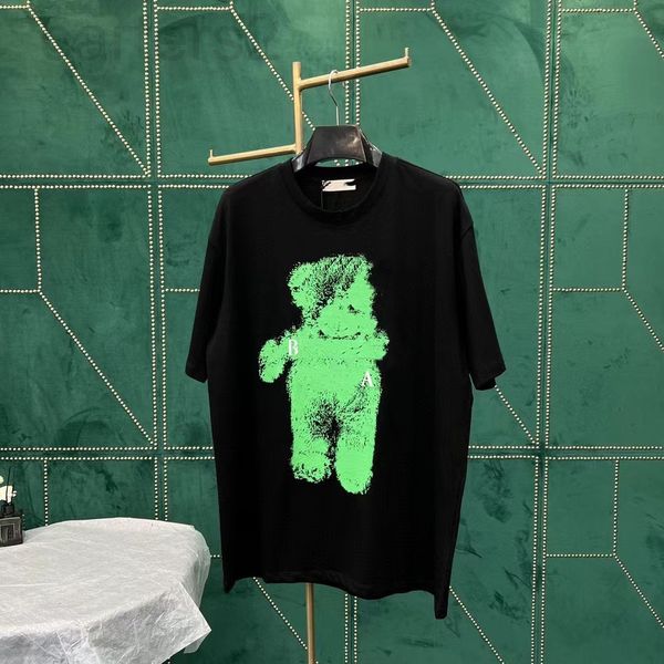 women's t-shirt designer 22 spring and summer new correct bv cracked oil painting style teddy bear letter printing fun aging couple sho, White
women's t-shirt designer 22 spring and summer new correct bv cracked oil painting style teddy bear letter printing fun aging couple sho, White