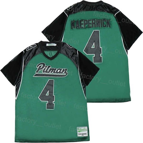 men high school john h pitman football 4 colin kaepernick jersey moive college all stitched breathable hiphop for sport fans university team, Black
men high school john h pitman football 4 colin kaepernick jersey moive college all stitched breathable hiphop for sport fans university team, Black