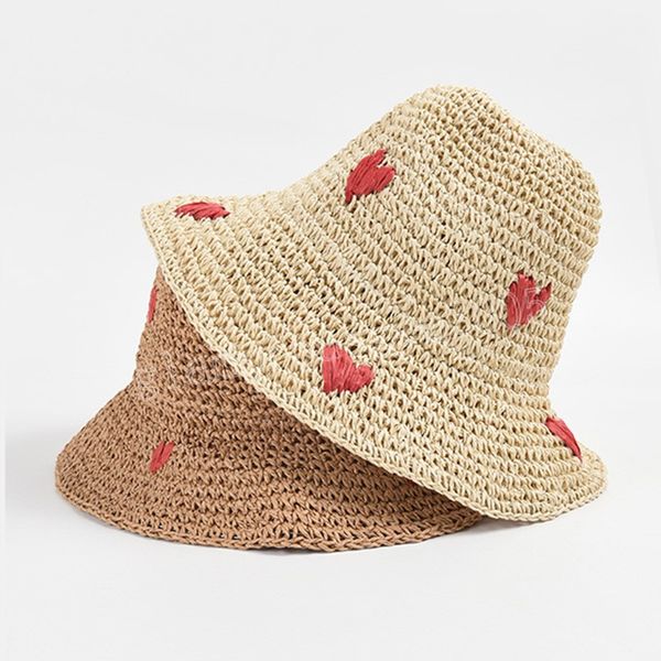 love embroidered bucket for women foldable crochet sunshade hat holiday beach hat wholesale, Blue;gray
love embroidered bucket for women foldable crochet sunshade hat holiday beach hat wholesale, Blue;gray