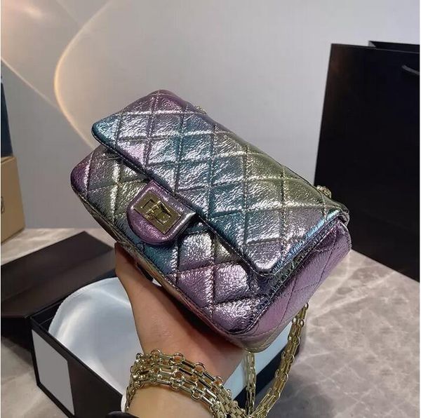 mermaid rainbow color bag lambskin classic mini flap quilted plaid chain crossbody shoulder wallet cosmetics large capacity designer bag
mermaid rainbow color bag lambskin classic mini flap quilted plaid chain crossbody shoulder wallet cosmetics large capacity designer bag