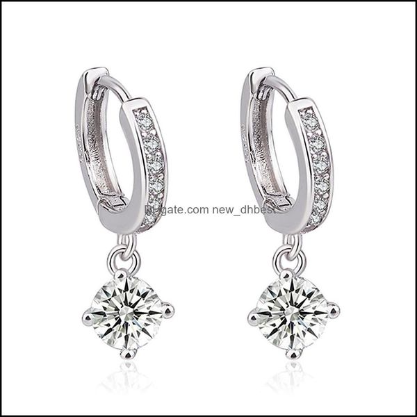 charm delicate drop earrings 2 carat round moissanite diamond four claw solitaire wedding engagement luxury quality jewelry delivery 2 dh1rs, Golden 
charm delicate drop earrings 2 carat round moissanite diamond four claw solitaire wedding engagement luxury quality jewelry delivery 2 dh1rs, Golden