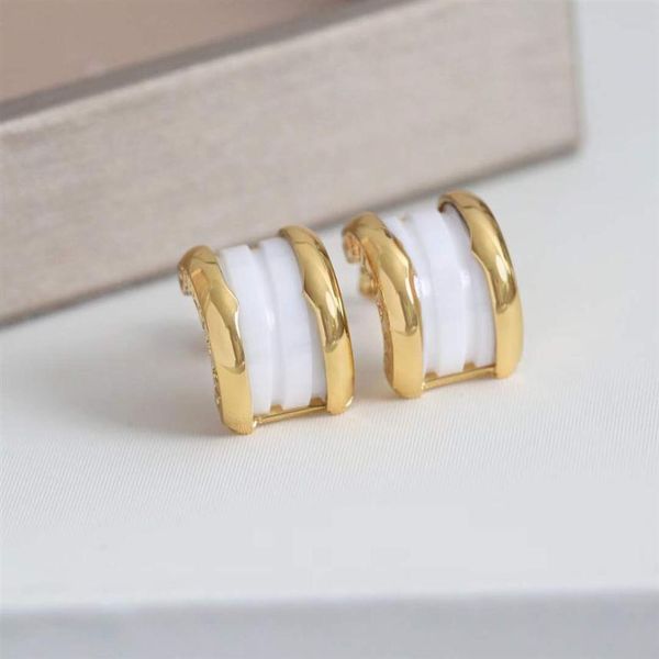 stud earring with ceramic in three colors for women wedding and engagement jewelry gift have box ps4474218m, Golden
stud earring with ceramic in three colors for women wedding and engagement jewelry gift have box ps4474218m, Golden