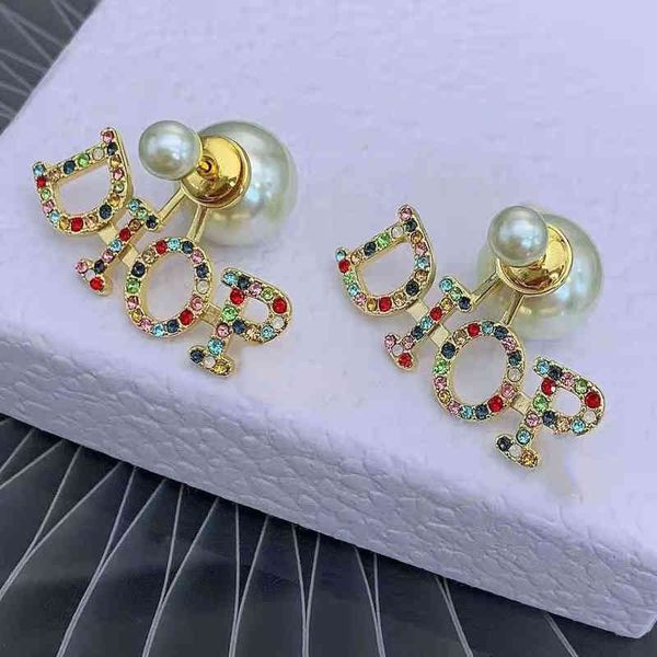 d home new classic letter size pearl color diamond 925 sier needle earrings 2022 luxury brand fashion design versatile ladies jewelry, Golden
d home new classic letter size pearl color diamond 925 sier needle earrings 2022 luxury brand fashion design versatile ladies jewelry, Golden