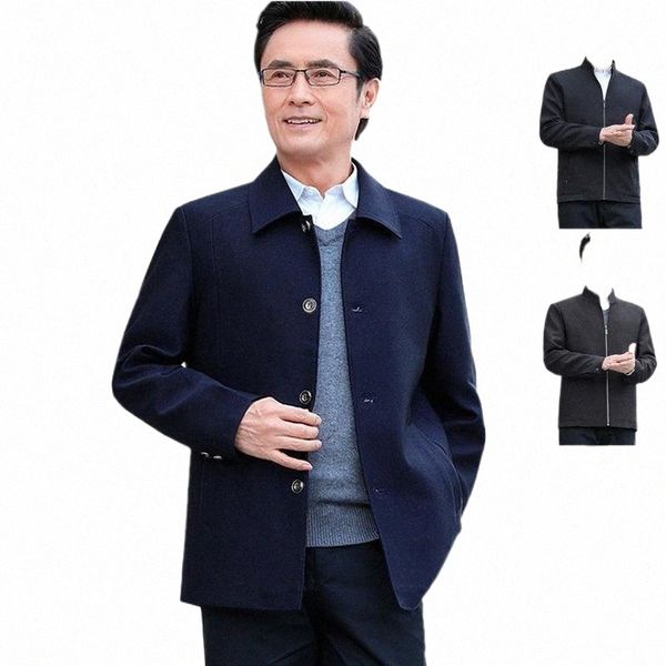 men's jackets single-breasted lapel jacket men spring and autumn coat mens fashion casual navy black gray jaqueta male outerwear a9kd#, Black;brown
men's jackets single-breasted lapel jacket men spring and autumn coat mens fashion casual navy black gray jaqueta male outerwear a9kd#, Black;brown