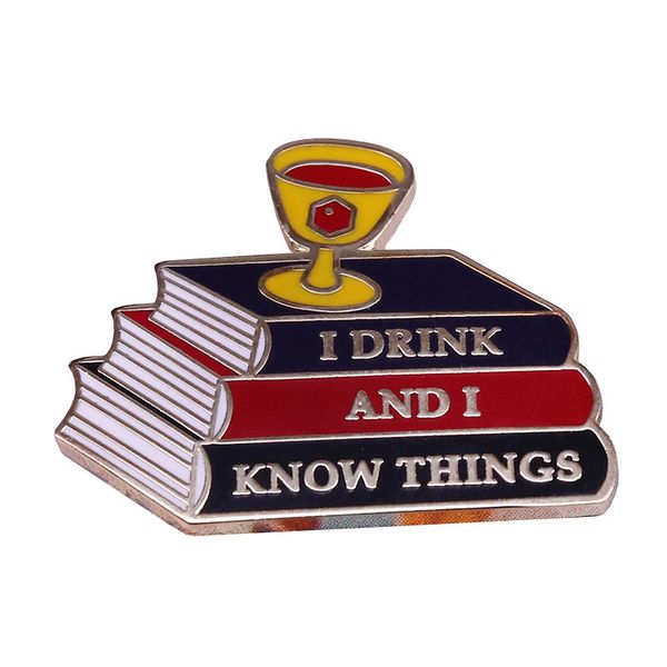 i drink and i know thing movie collection enamel pin brooches badge bag clothes lapel pins women men jewelry accessories, Blue
i drink and i know thing movie collection enamel pin brooches badge bag clothes lapel pins women men jewelry accessories, Blue