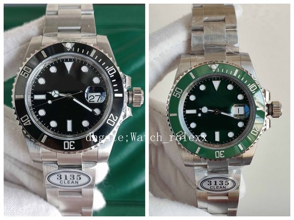 2styles mens automatic clean factory upgrade wristwatches black green ceramic bezel version professional 40mm cal.3135 eta master 904l pepsi, Slivery;brown
2styles mens automatic clean factory upgrade wristwatches black green ceramic bezel version professional 40mm cal.3135 eta master 904l pepsi, Slivery;brown