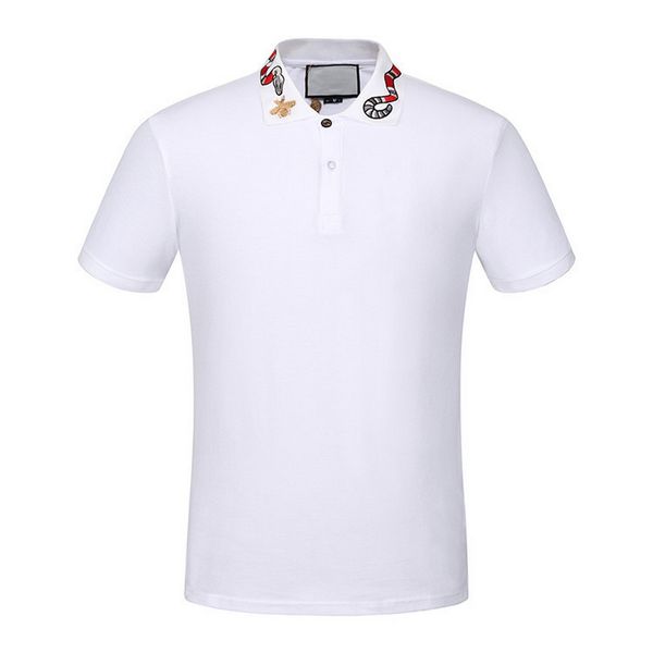 luxury brand mens designer polo t shirt summer fashion breathable short-sleeved lapel casual m-3xl, White;black
luxury brand mens designer polo t shirt summer fashion breathable short-sleeved lapel casual m-3xl, White;black