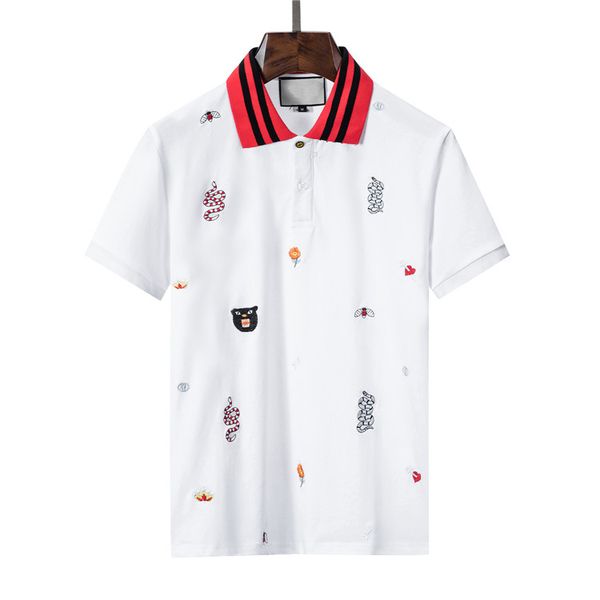 2022 mens polo shirt t thirts desiger polos casual breathable short sleeve shirt covered with classic letters logo print red dark blue brown, White;black
2022 mens polo shirt t thirts desiger polos casual breathable short sleeve shirt covered with classic letters logo print red dark blue brown, White;black