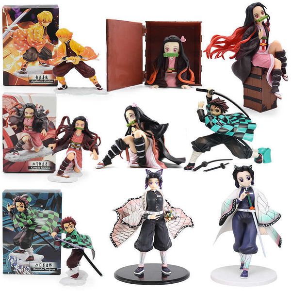 huiya01 demon slayer anime figure tanjirou nezuko zenitsu kanawo pvc action figures model kimetsu no yaiba collection toys gifts 7-23cm q052
huiya01 demon slayer anime figure tanjirou nezuko zenitsu kanawo pvc action figures model kimetsu no yaiba collection toys gifts 7-23cm q052