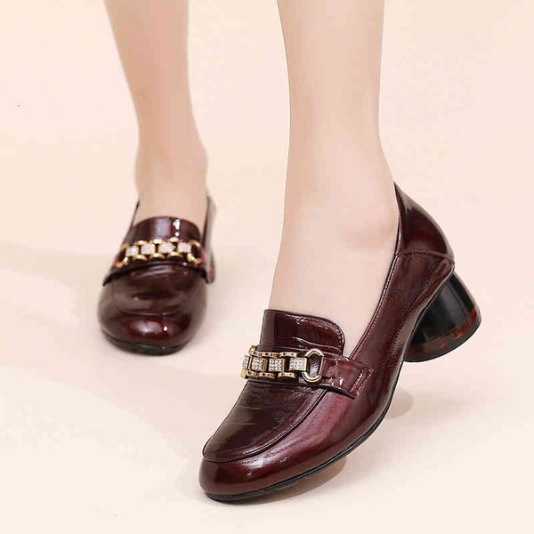 dress shoes lefu women's shoes spring and autumn middle heel patent leather thick large single british vib8, Black
dress shoes lefu women's shoes spring and autumn middle heel patent leather thick large single british vib8, Black