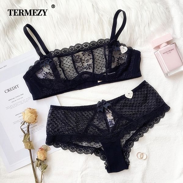 termezy lace large cup bras for women push up bra set wrapped chest lace underwear for females weave lingerie y200115, Red;black
termezy lace large cup bras for women push up bra set wrapped chest lace underwear for females weave lingerie y200115, Red;black