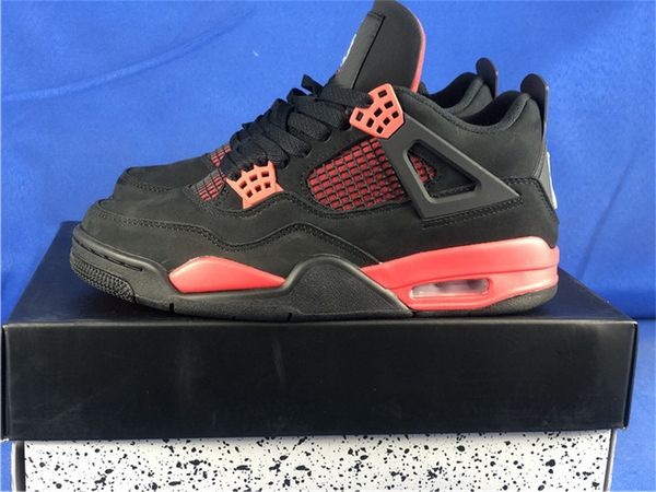 mens jumpman 4 red thunder basketball shoes iv black designer sports sneakers ship with size us7-13
mens jumpman 4 red thunder basketball shoes iv black designer sports sneakers ship with size us7-13