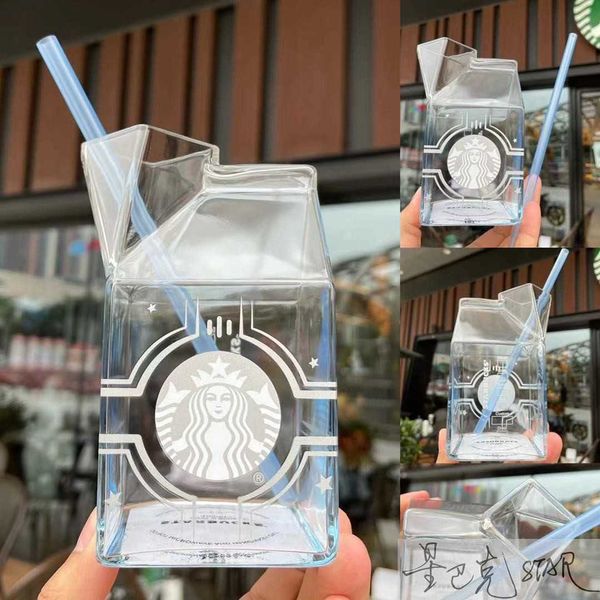 starbucks cup environmental protection season 480ml gradient blue milk box shape cold extraction glass straw coffee cup
starbucks cup environmental protection season 480ml gradient blue milk box shape cold extraction glass straw coffee cup