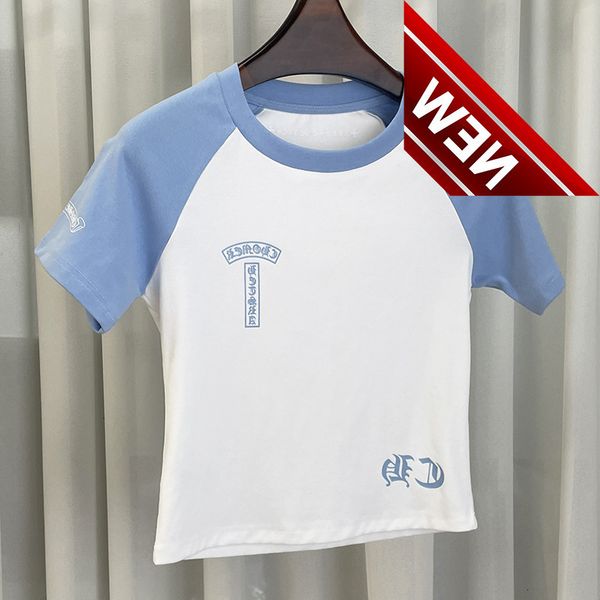 50% off discount fashion brand ch croix letter pink blue white raglan slim fitting women's short sleeve round neck t-shirt factory dire, White;black
50% off discount fashion brand ch croix letter pink blue white raglan slim fitting women's short sleeve round neck t-shirt factory dire, White;black
