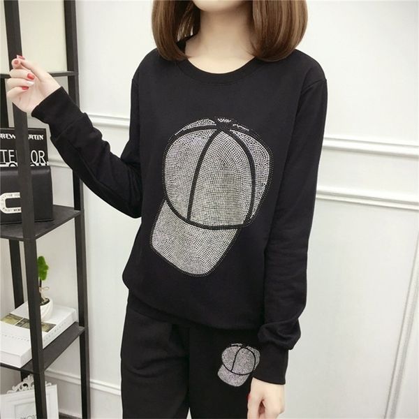 donamol autumn plus size black sweatshirt hip hop casual diamonds women clothes pullover loose long sleeve 201203
donamol autumn plus size black sweatshirt hip hop casual diamonds women clothes pullover loose long sleeve 201203