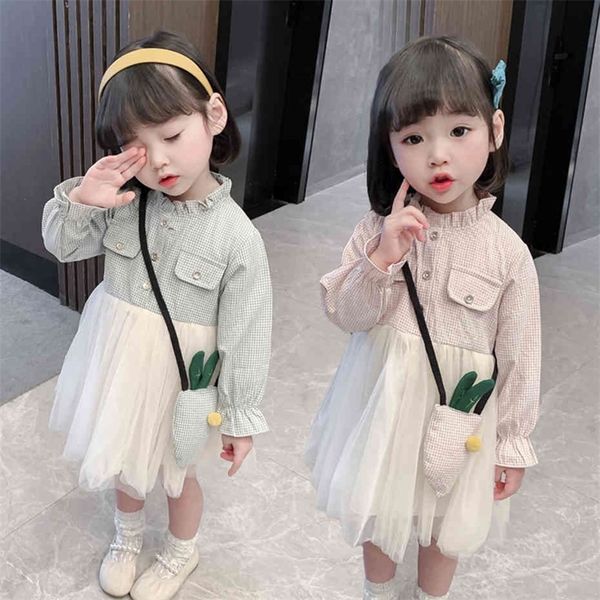 toddler girls dress plaid pattern girls' dresses mesh kids dress spring autumn costumes for girls 210412, Red;yellow
toddler girls dress plaid pattern girls' dresses mesh kids dress spring autumn costumes for girls 210412, Red;yellow
