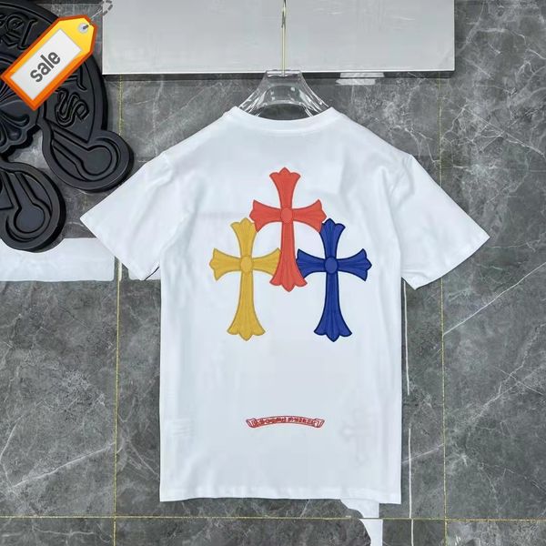 designer latest fashion trendy brand men's t-shirts wo factory online export 2022 summer new ch short sleeve and wo color embroidery lo, White;black
designer latest fashion trendy brand men's t-shirts wo factory online export 2022 summer new ch short sleeve and wo color embroidery lo, White;black