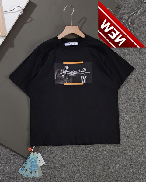 50% off discount 2022 trendy summer off caravaggio religious skull oil painting men's and women's loose short sleeve t-shirt, White;black
50% off discount 2022 trendy summer off caravaggio religious skull oil painting men's and women's loose short sleeve t-shirt, White;black