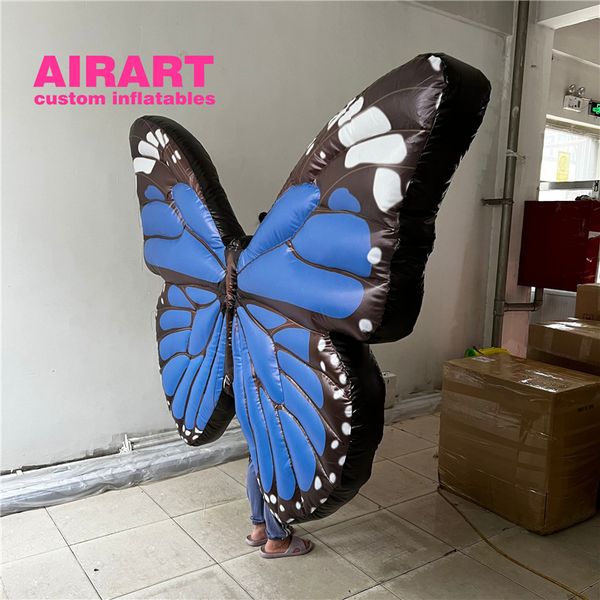 festival event decoration 2m wide party supplies inflatable butterfly backpack costume
festival event decoration 2m wide party supplies inflatable butterfly backpack costume