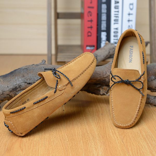 brand fashion italian style soft moccasins men loafers suede shoes men flats gommino driving shoes club shoes lightweight comfy, Black
brand fashion italian style soft moccasins men loafers suede shoes men flats gommino driving shoes club shoes lightweight comfy, Black
