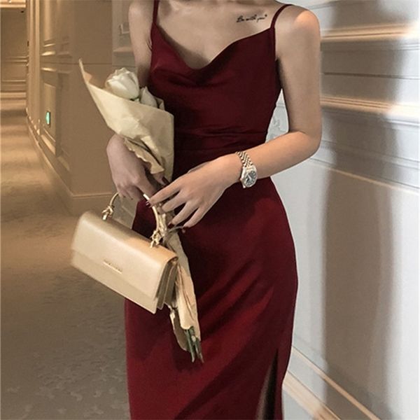syiwidii women s elegant party dress for year evening silk midi spaghetti strap long satin es 220704, Black;gray
syiwidii women s elegant party dress for year evening silk midi spaghetti strap long satin es 220704, Black;gray