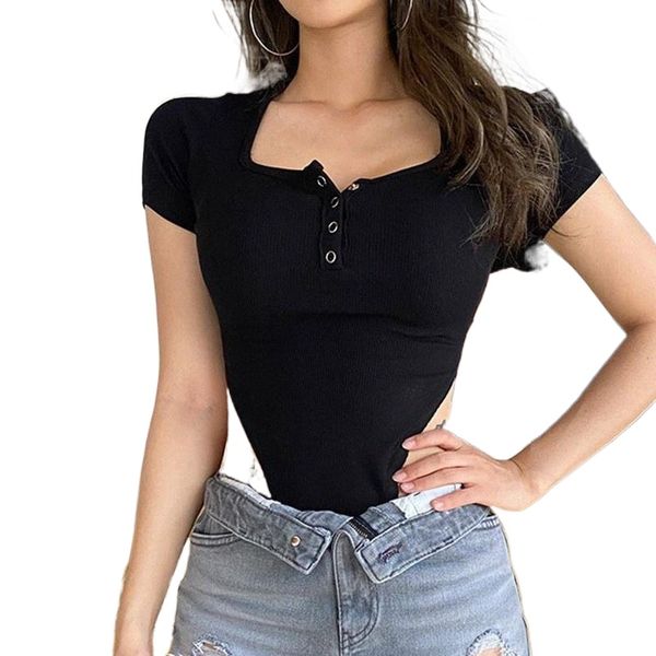 women's tanks & camis summer women fashion romper leotard short sleeve o neck buttoned side cutout ribbed bodysuits jumpsuits club stre, White
women's tanks & camis summer women fashion romper leotard short sleeve o neck buttoned side cutout ribbed bodysuits jumpsuits club stre, White