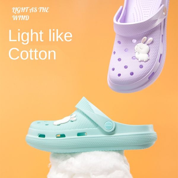 fashion summer light eva medical clogs woman sandals cute rabbit women beach sandals cartoon garden shoes women flip flops, Black
fashion summer light eva medical clogs woman sandals cute rabbit women beach sandals cartoon garden shoes women flip flops, Black