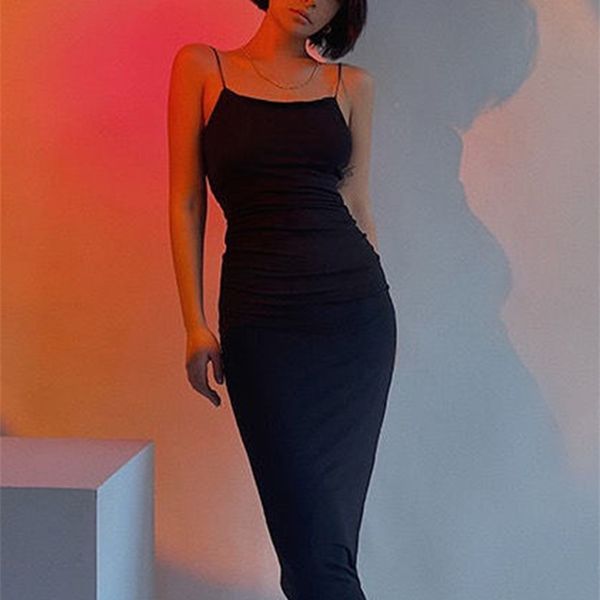 germinate spaghetti strap backless maxi women dress summer elegant party club bodycon black long dresses sundress 220506, Black;gray
germinate spaghetti strap backless maxi women dress summer elegant party club bodycon black long dresses sundress 220506, Black;gray