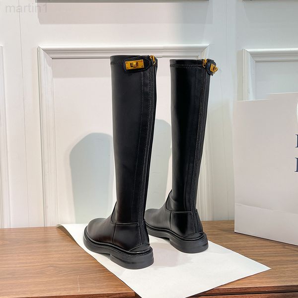 boots designer long boots women's golden lock buckle knight 2021 autumn and winter new knee length thick soled thin elastic womensy3k 2, Black
boots designer long boots women's golden lock buckle knight 2021 autumn and winter new knee length thick soled thin elastic womensy3k 2, Black