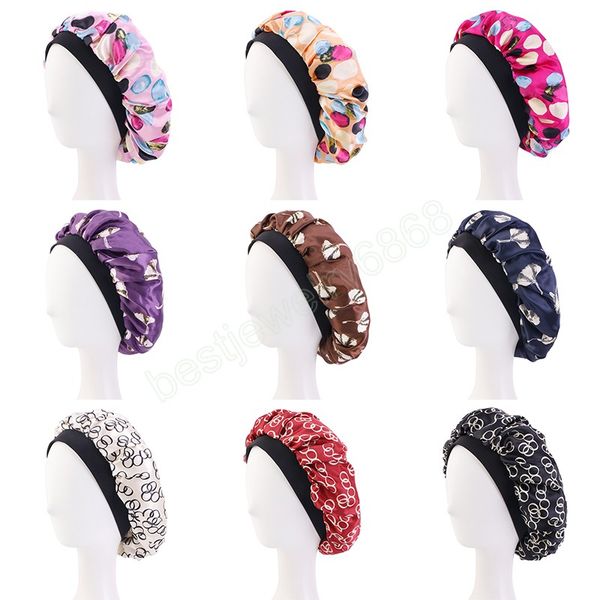 women's elastic band satin print bonnet hijabs night turban sleeping cap fashion hair care head cover brimmed hat head wrap, Blue;gray
women's elastic band satin print bonnet hijabs night turban sleeping cap fashion hair care head cover brimmed hat head wrap, Blue;gray