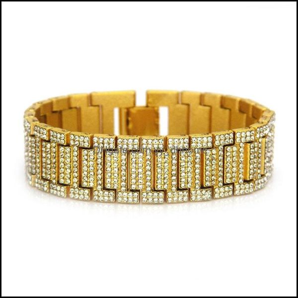 charm bracelets jewelry hip hop iced out crystal gold sier plated bangle fashion party club for wo dhgrk, Golden;silver
charm bracelets jewelry hip hop iced out crystal gold sier plated bangle fashion party club for wo dhgrk, Golden;silver