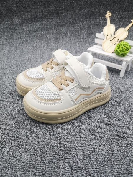 boys mesh panel hook-and-loop fastener skate shoes she, Black 
boys mesh panel hook-and-loop fastener skate shoes she, Black