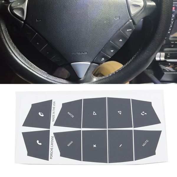 1pcs car steering wheel button repair decals stickers for porsche cayenne 2003 2004 2005 2006 automotive interior stickers
1pcs car steering wheel button repair decals stickers for porsche cayenne 2003 2004 2005 2006 automotive interior stickers