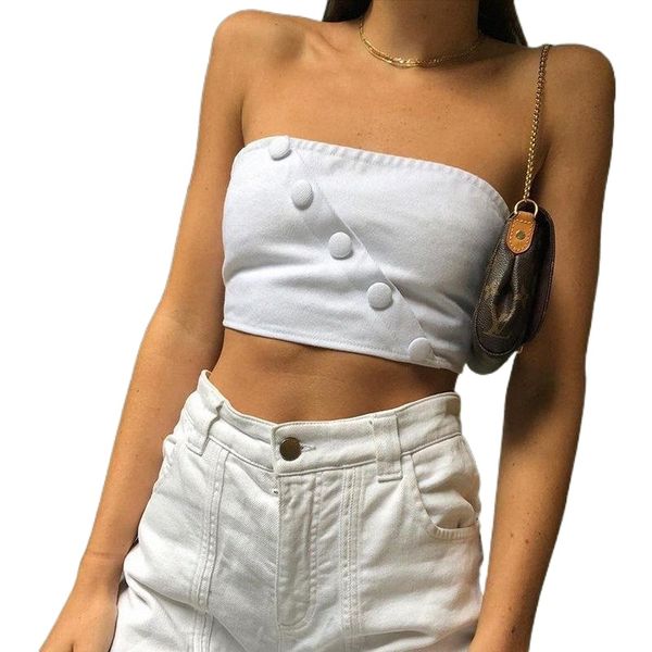 women's tanks & camis 2021 summer fashion fitness tube button shape crop women strapless white workout active ultra short vest 795j#
women's tanks & camis 2021 summer fashion fitness tube button shape crop women strapless white workout active ultra short vest 795j#