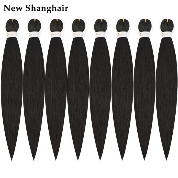 pre stretched braiding hair 26 inch synthetic natural easy twist braids crochet hair water setting professional soft yaki straight texture, Black
pre stretched braiding hair 26 inch synthetic natural easy twist braids crochet hair water setting professional soft yaki straight texture, Black