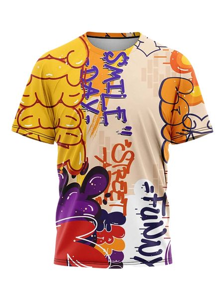 men letter graphic tee l93k#, White;black
men letter graphic tee l93k#, White;black