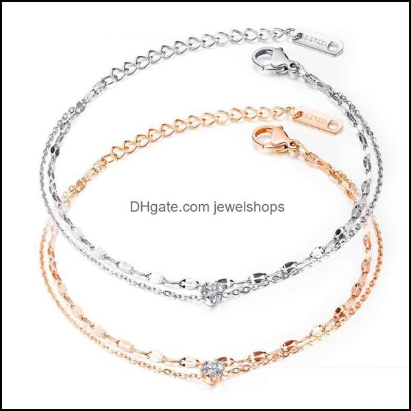 womens bracelet 316l stainless steel jewelry inlay aglare zircon high polish rose gold fine gift for women drop delivery 2021 bangle bracele, Black
womens bracelet 316l stainless steel jewelry inlay aglare zircon high polish rose gold fine gift for women drop delivery 2021 bangle bracele, Black