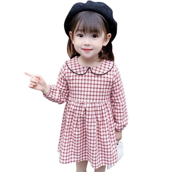 toddler girls dress plaid pattern dress for girl spring autumn children dresses casual style costume for girls 210412, Red;yellow
toddler girls dress plaid pattern dress for girl spring autumn children dresses casual style costume for girls 210412, Red;yellow