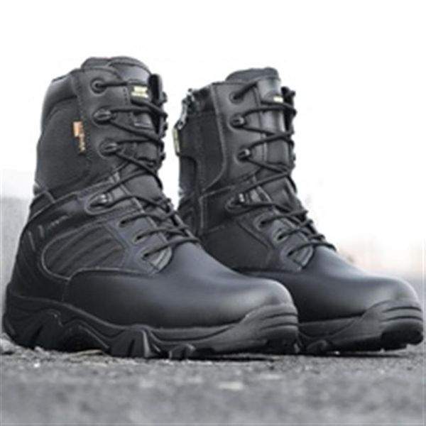 delta brand men military tactical boots desert combat outdoor army travel tacticos botas shoes leather autumn ankle shoes250h, Black
delta brand men military tactical boots desert combat outdoor army travel tacticos botas shoes leather autumn ankle shoes250h, Black