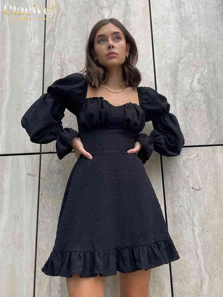 clacive square collar bodycon dress ladies fashion slim long sleeve mini dress elegant ruffle party dresses for women 2022 t220804, Black;gray
clacive square collar bodycon dress ladies fashion slim long sleeve mini dress elegant ruffle party dresses for women 2022 t220804, Black;gray