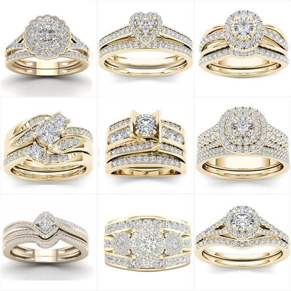 mifeiya luxury wedding engagement lovers ring set bling iced out geometric aaa cubic zircon crystal ring for couple women men 220728, Slivery;golden
mifeiya luxury wedding engagement lovers ring set bling iced out geometric aaa cubic zircon crystal ring for couple women men 220728, Slivery;golden