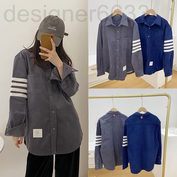 women's knits & tees designer tb has high compatibility. i like four stripe corduroy fabric men's and women's long sleeved sh, White
women's knits & tees designer tb has high compatibility. i like four stripe corduroy fabric men's and women's long sleeved sh, White