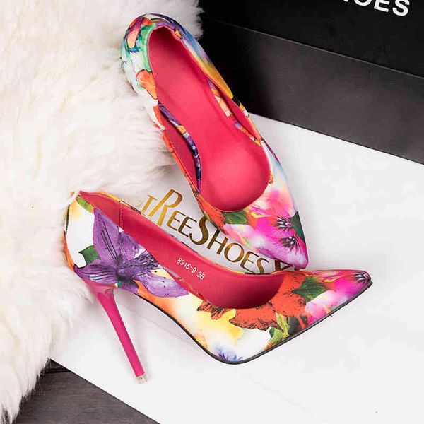 dress shoes women pumps high heels 10cm colorful ladies floral printing shallow slip on pointed toe office female wedding shoe footwer waq3, Black
dress shoes women pumps high heels 10cm colorful ladies floral printing shallow slip on pointed toe office female wedding shoe footwer waq3, Black